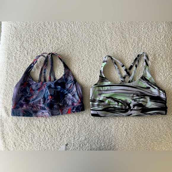 2 PACK~ LULULEMON ENERGY BRA, Medium Support B-D cup. *SIZE 8* - Picture 3 of 12